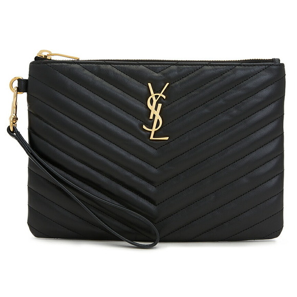 Saint Laurent Handbags - SAINT LAURENT PARIS Clutch Pouch Bag